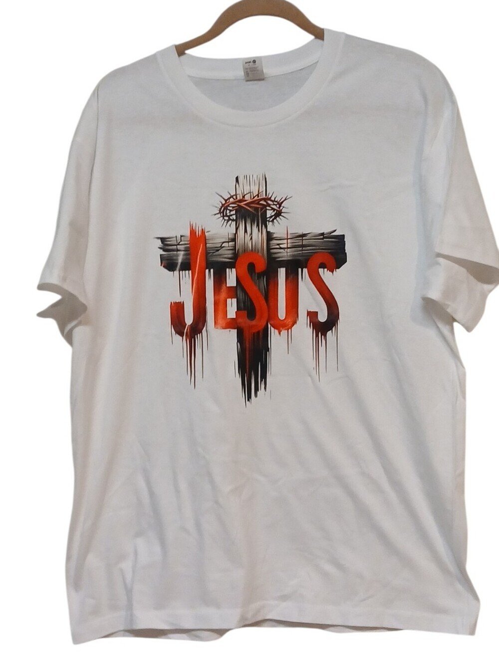 Access Christian Apparel By Nature- NWOT  Short Sleeve Tee Shirt, 100% Cotton, L - Picture 12 of 13